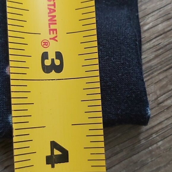 MUMU Coco Girls 6X Long Sleeved Dark Blue Shirt With Little Pink Flowers - Picture 7 of 7